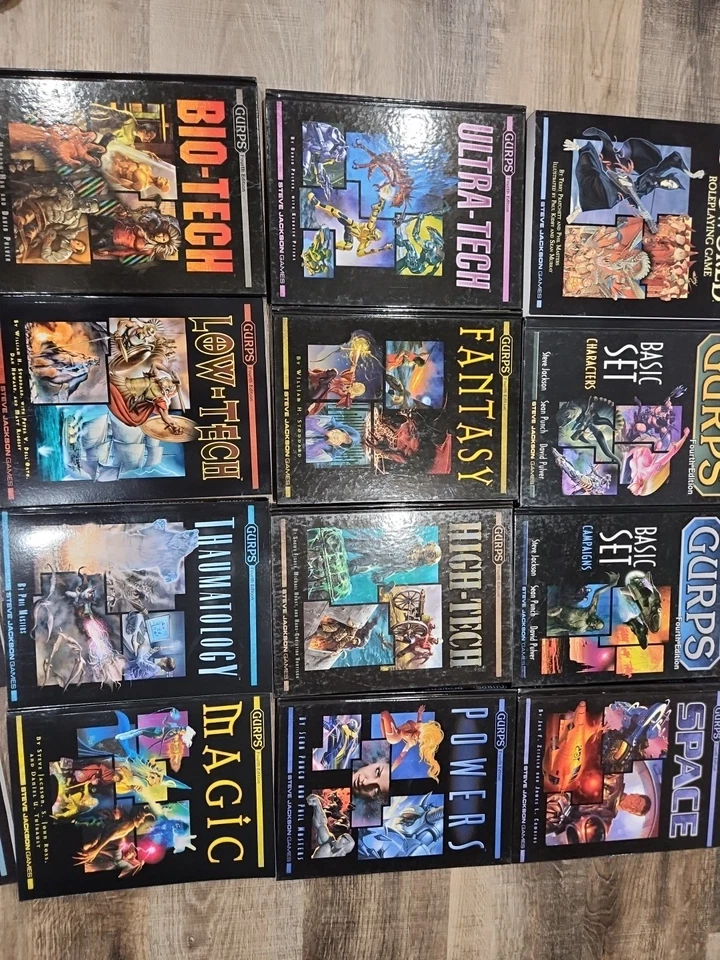 Lote de 16 libros GURPS 4ª edición. Foto 3 de 4