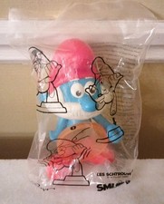 NEW SEALED 2016 Burger King Smurfs Toy Papa Smurf