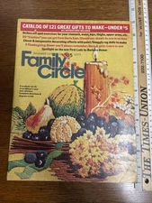 Vintage family Circle magazine November 1974