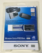 SONY Memory Stick PRO Duo Mark2 4GB/GO MS-MT4G 