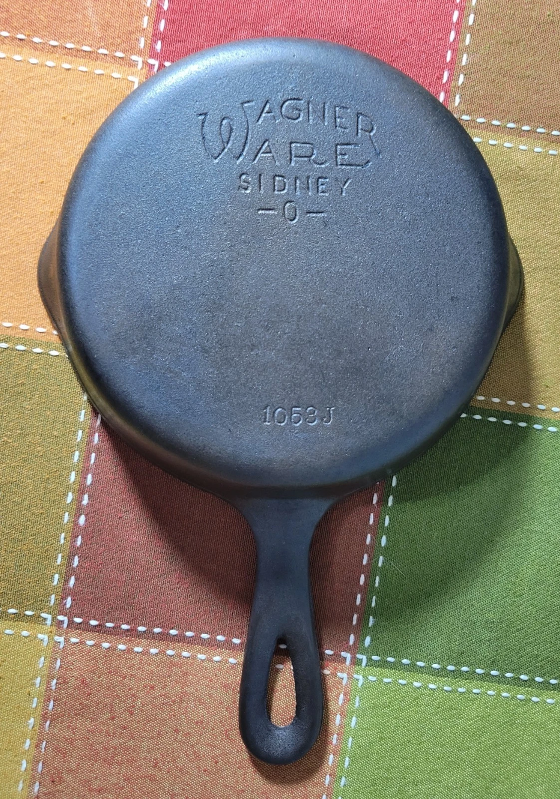 Wagner Sidney -O- No. 3 Cast Iron Skillet (Restored & Seasoned) FREE SHIPPING