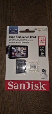 Sandisk 128GB High Endurance MicroSD Card SDSQQNR-128G Security Cam Dash Cam