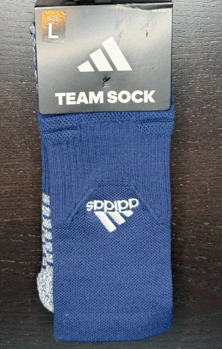Носки Adidas Team Crew с логотипом Темно-синие черные мужские s XL 12-16 3390₽