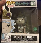 Funko Pop! Animation: Rick and Morty King of S#!+ Vinyl Figure #694