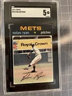 1971 TOPPS #513 NOLAN RYAN NEW YORK METS BASEBALL CARD SGC 5 EX