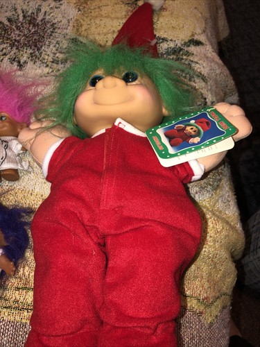 Vintage Lot of 8 Trolls Troll Kids DAM Ace Novelty Tummy Gems I Korea 7 China - Picture 2 of 12