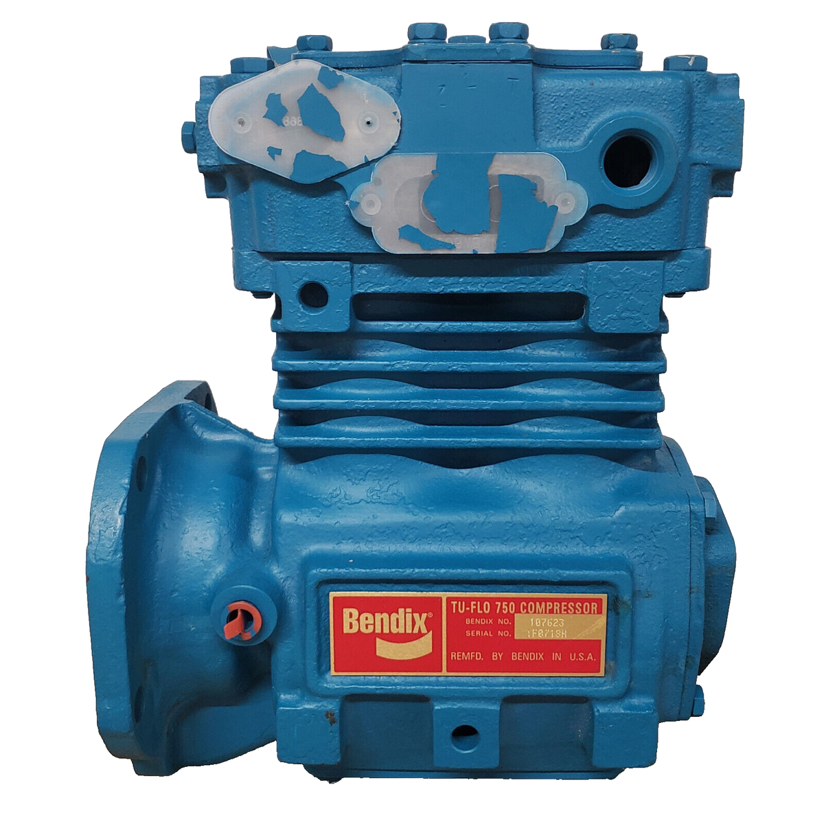 BENDIX Tu-Flo 750 107623 DDE Air Brake Compressor TF-750 107623X