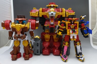 Power Rangers Ninja Steel Bull Rider Lion Fire Ninja Ultrazord