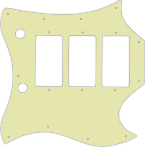 WD Custom Pickguard For Gibson 1964-1970 Full Face SG Custom