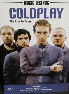 COLDPLAY NEW! DVD,Rise to Fame,Interviews Rare Footage,Chris Martin, performance