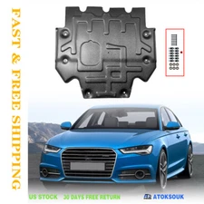 Thick Engine Splash Shield For Audi A6 Gearbox 2012-2018 Front Engine Guard Hard