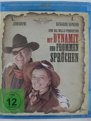 Mit Dynamit und frommen Sprüchen - Marshall John Wayne, Katherine Hepburn