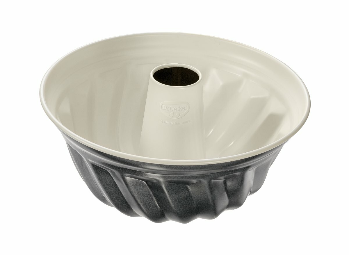 Dr. Oetker Gugelhupfform Ø 22cm Stahl Rund Bicolor Gugelhupf Backform BACK-TREND