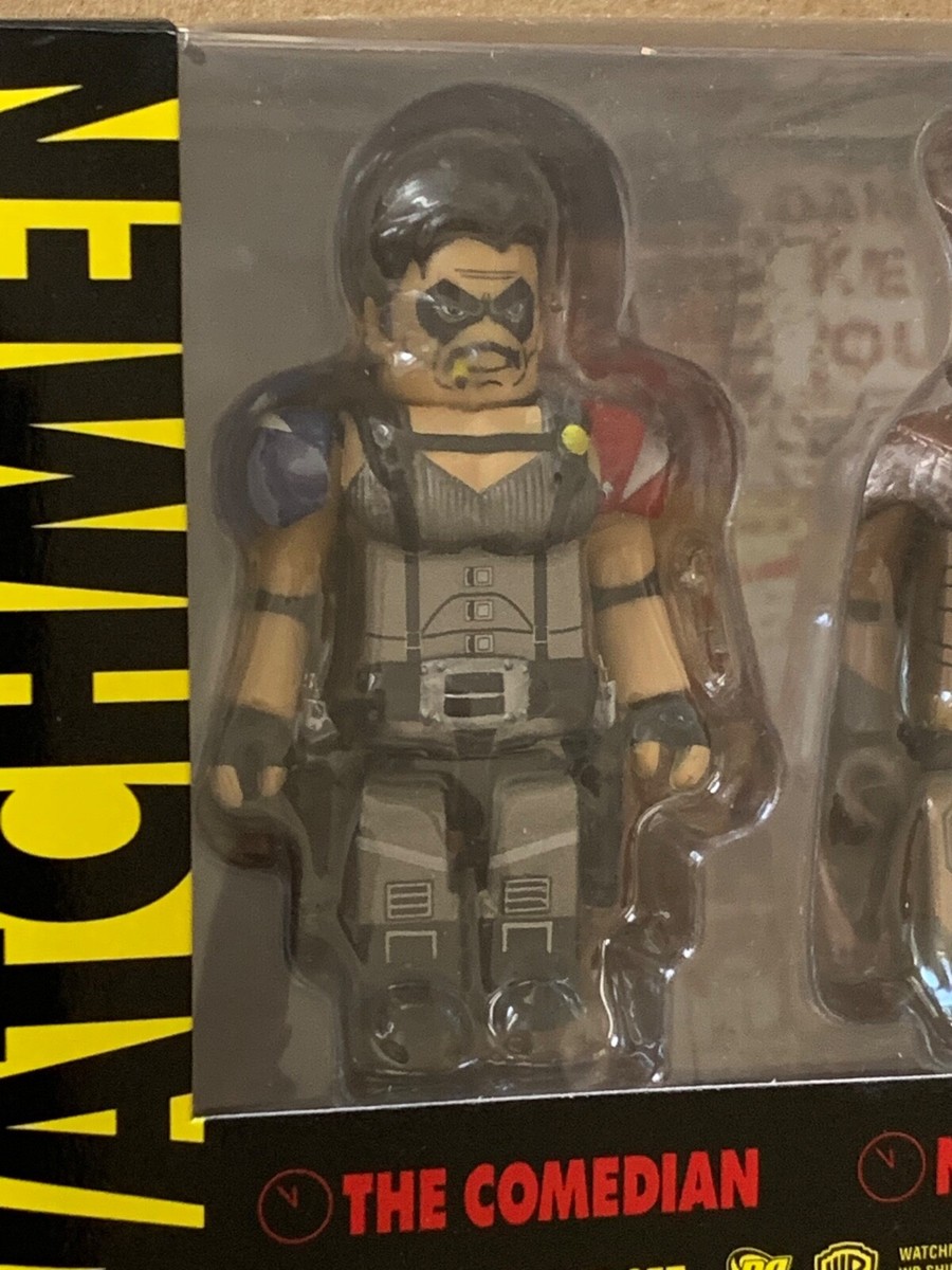 WATCHMEN KUBRICK 6-FIGURE SET: 2 BOXES; A & B NEW NIB