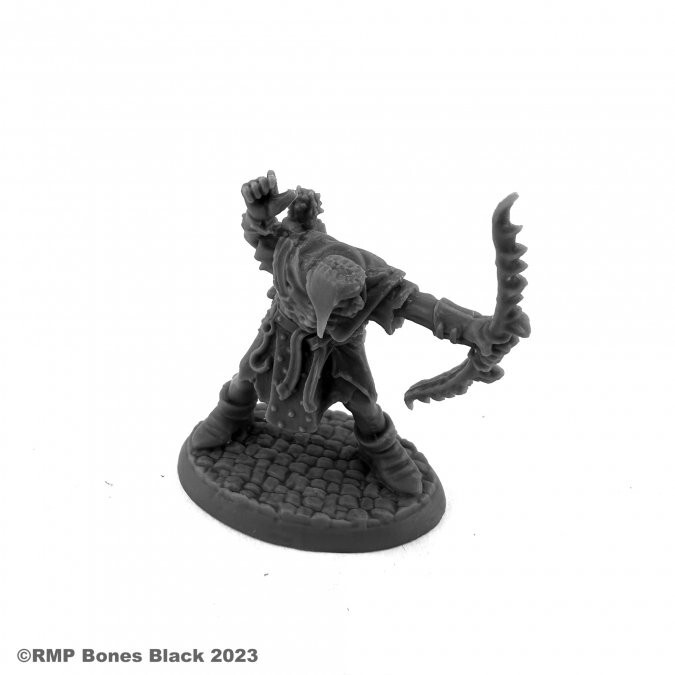 Orc Warrior Miniature - Ragged Wound Tribe - 25mm Heroic Scale Fantasy Figure For RPG & Painting - View #12