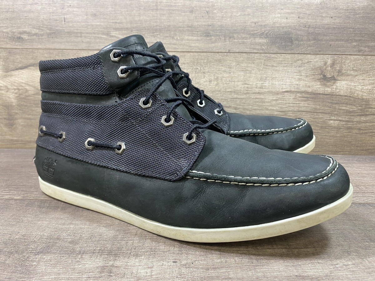 Timberland Newmarket Chukka Outdoor Gear Boots Black White 