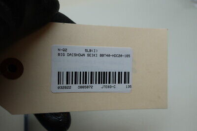 Big Daishowa Seiki BBT40-HDC20-165 Hydraulic Chuck 20mm X Big Daishowa Seiki BBT40-HDC20-165 Hydraulic Chuck 20mm X