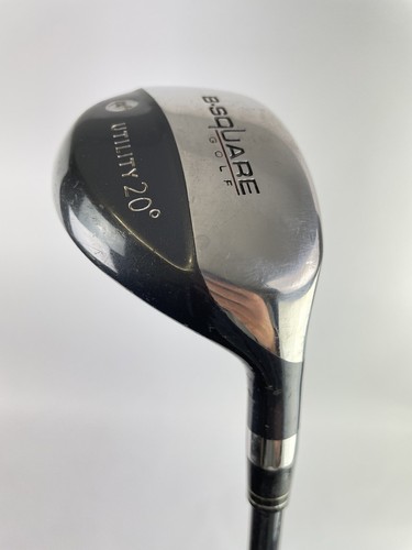 B-Square Golf Utility Hybrid 20 Degrees Regular Graphite /New Grip /9018
