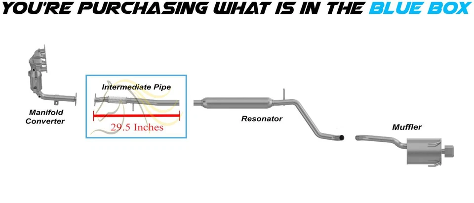 Tubo intermedio de escape de acero inoxidable para: Fiat 500 2012-2016 1,4 L Foto 3 de 4
