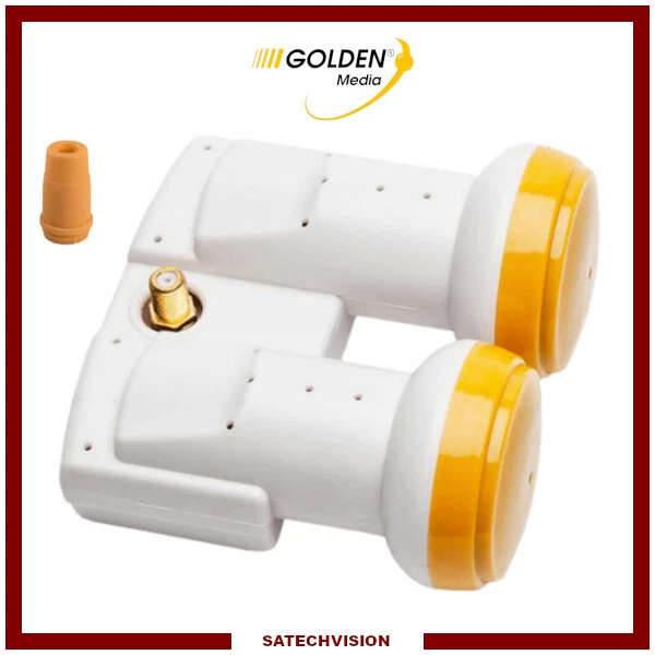 LNB Monoblock Single 6° Hotbird & Astra Golden Media GM 205+ Full HD 3D 4K - Photo 1/1