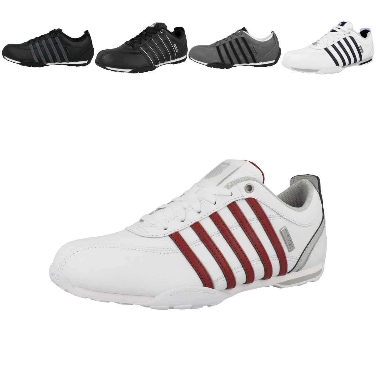 K-SWISS Arvee 1.5 Pelle - Scarpe da Ginnastica da Uomo Bianco 02453-900