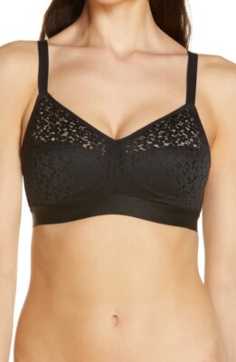 NEW! $82 CHANTELLE 13F8 NORAH SUPPORTIVE WIRELESS BRA SZ 36DDD