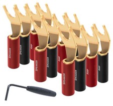 AudioQuest SureGrip 100 Spade Gold (Set of 12...