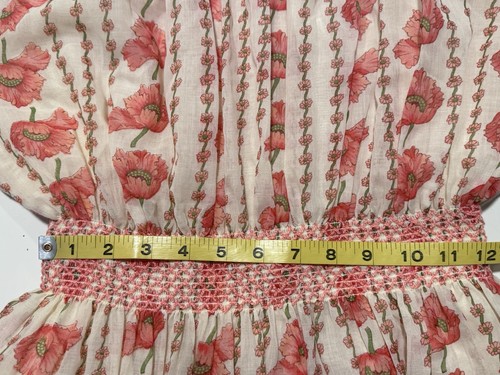 Vintage 70s Poppy Pattern Cottage Core Boho Maxi Dress Women’s *Flaw, $58.5 - Photo 9