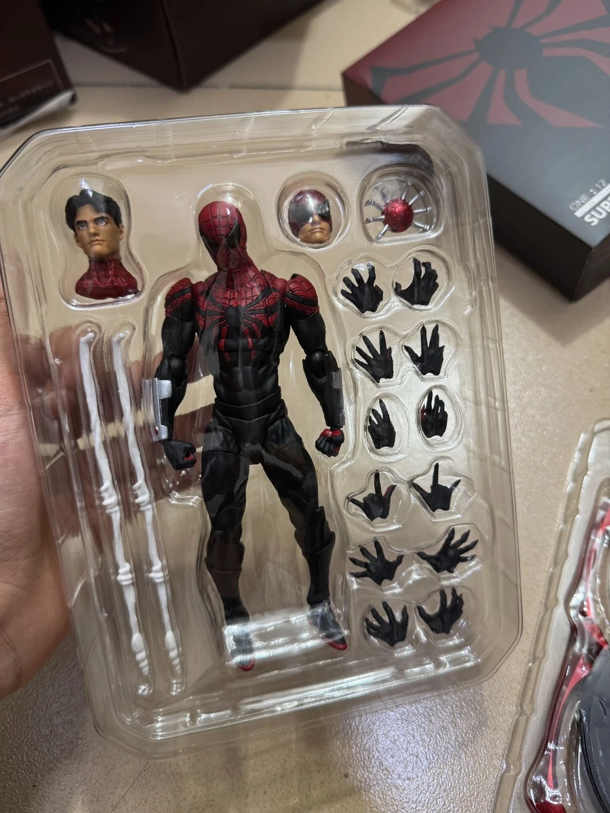 Mess Toys Superior Neighbor Spiderman Octopus Spider 1/12 Action Figure US STOCK image 6