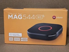 2024 Infomir MAG544W3 MAG 544 W3/ 600Mbps built-in DUAL WiFi 5G 4K LINUX TV BOX