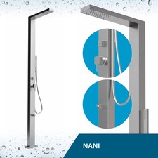 Designer Douche de Jardin Außendusche En V4A/316 Inox Modèle " Nani "