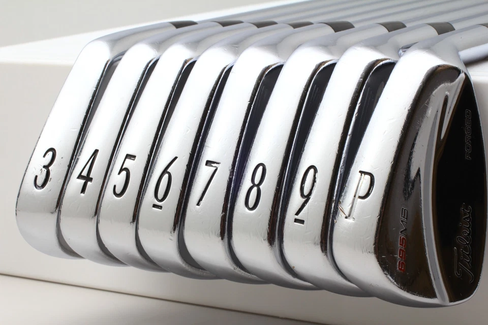 8Pcs Titleist Iron set COMBO 695 CB 3 / 695 MB 4-PW Stiff Flex DG S200 RH Irons - Image 3 of 4