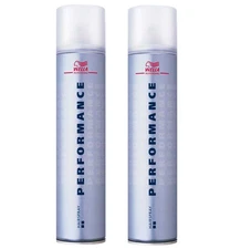 2 PACK Wella Performance Hairspray Ultra Hold 500ml