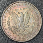 1884-O Morgan Silver Dollar $1 - Beautiful Rainbow Toning! Friday Night Auction!