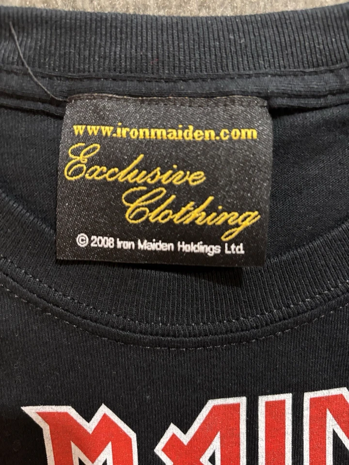 Iron Maiden FC 2009 T-Shirt RARE - Image 2 of 4