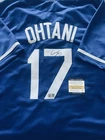 Shohei Ohtani Los Angeles Dodgers Signed Blue #17 Baseball Jersey