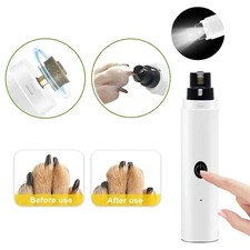 Electric Dog Nail Grinder Pet Trimmer USB Charge Clipper Professional free ship
