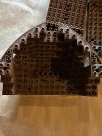 Lego Ship Boat Hull Brown (Caribbean Clipper) 2556 2558 2560 Pirate Ship