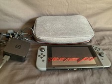 Nintendo Switch 32 GB Console Grey USB Charger & Case +++Free Postage Available