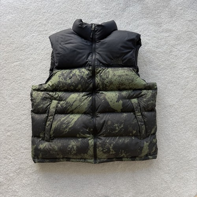 #ad The North Face 700 Down Vest Men’s XL Green Camo 1996 Nuptse Retro Puffer $199.00