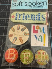 Soft Spoken MAMBI Dimensional Stickers YOU CHOOSE 