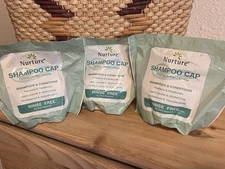 Nurture Valley No Rinse Shampoo Cap Rinse Free Shampoo Cap Seniors Caretakers 3