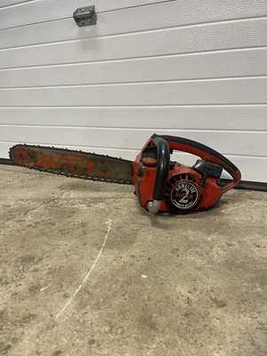 #ad #ad Vintage Homelite Super 2 Chainsaw With Bar And Chain For PARTS OR REPAIR $60.00