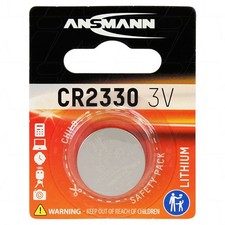 Ansmann CR2330-BP1(A) 1516-0009 Ansmann CR2330 Consumer Lithium Battery Coin