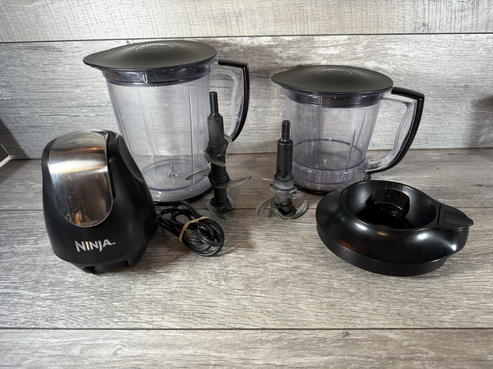 Ninja Master Prep Professional Food Processor/Blender 8pc Model QB1004Q 30