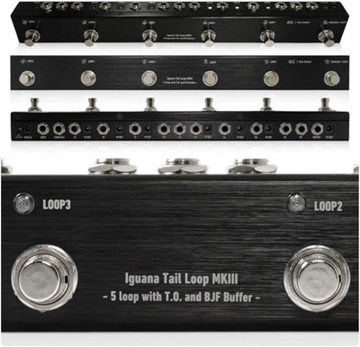 One Control Iguana Tail Loop MK III 5 Loop with T.O. und BJF Puffer JAPAN NEU