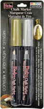 of AMERICA, CORP. BISTRO MARKER SET GOLD/SILVR, Us:One Size, Metallics - Gold 
