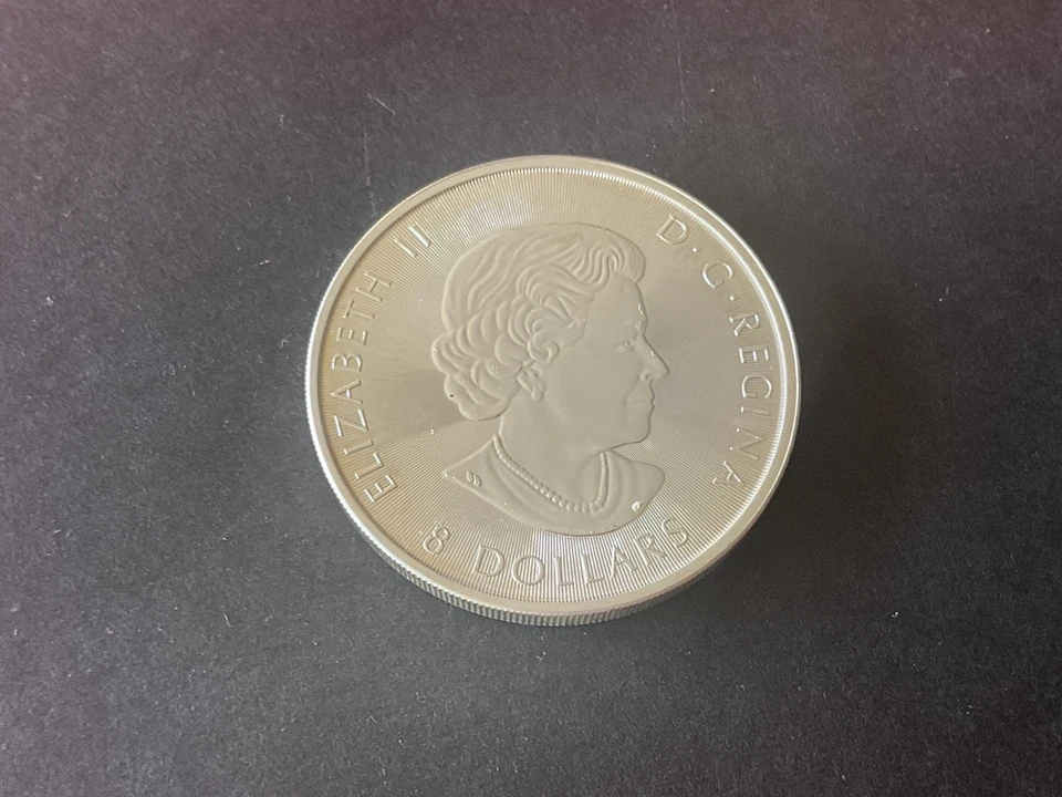 🔴 CANADA ELIZABETH II 1.25 OUNCES .9999 SILVER PROOF COLLECTORS COIN 🟢 - Image 3 of 3