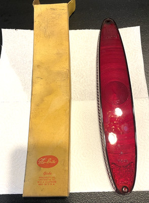 1960-1961 Mercury Comet stop and tail lamp lens NORS Glo-Brite CIKF-13450C