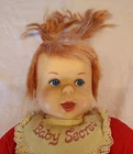 Vintage Mattel Baby Secret Doll.  Pull String works, Soft Body 1965.  Works!